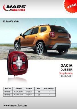 Dacia Duster 2018-2021 Stop Lamba Dacia Duster 2018-2021 Stop Lamba