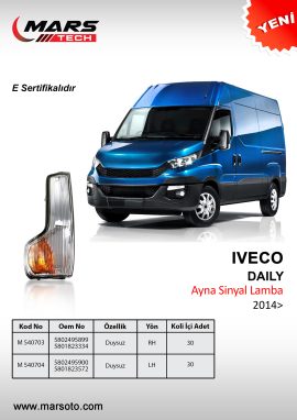 Iveco Daily Ayna Sinyal Lamba 2014 Iveco Daily Ayna Sinyal Lamba 2014