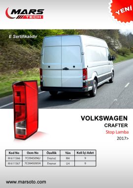 Volkswagen Crafter 2017 Stop Lamba Volkswagen Crafter 2017 Stop Lamba