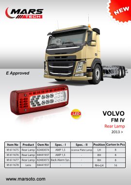Volvo FM IV 2013 Rear Lamp+
